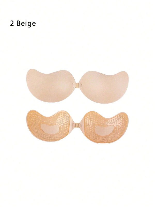Sujetador Adhesivo Invisible Push-Up Sin Espalda Color Nude