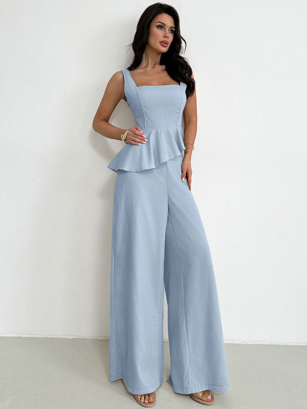 Conjunto Cruzado minimalista Con Manga Larga