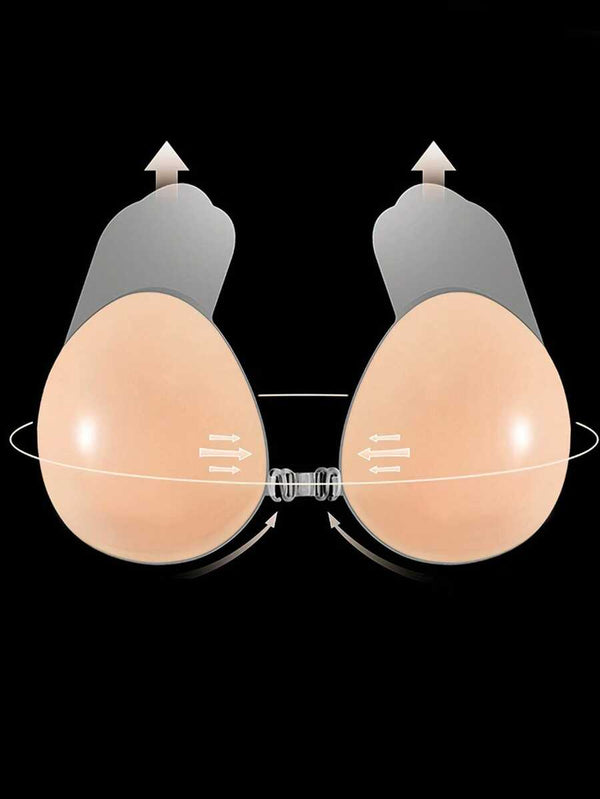 Brasier Adhesivo Invisible Push Up Sin Tirantes