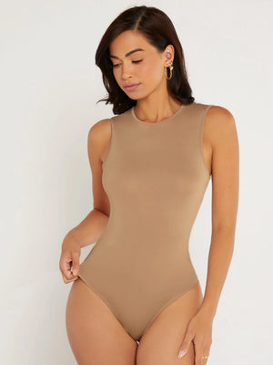 Body Ajustado Color Albaricoque ajuste ceñido elegante
