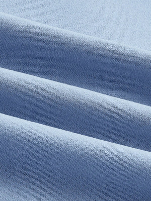 Textura de la tela del Mono Azul Elegante.