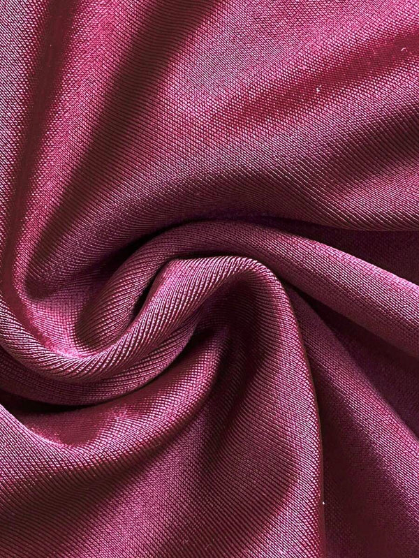 Traje De Baño Tres Piezas Vino Tinto Con Detalle De Sol