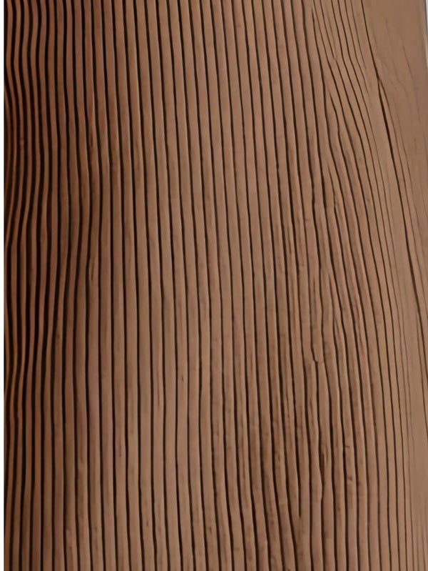 Pantalón de Pana Tiro Alto Marrón