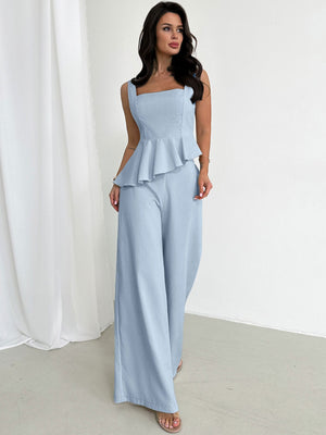 Conjunto Cruzado minimalista Con Manga Larga