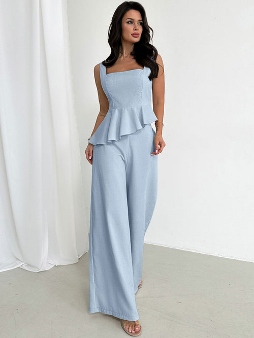 Conjunto Cruzado minimalista Con Manga Larga