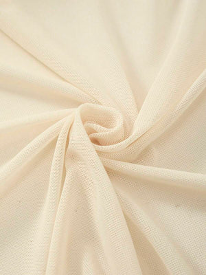 Conjunto De Traje De Baño Cut Out Con Falda Pareo Beige